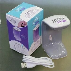 Gelish® Touch MINI LED Light - Item #1168202 With 0.5oz Gelish Polish Shimmerf